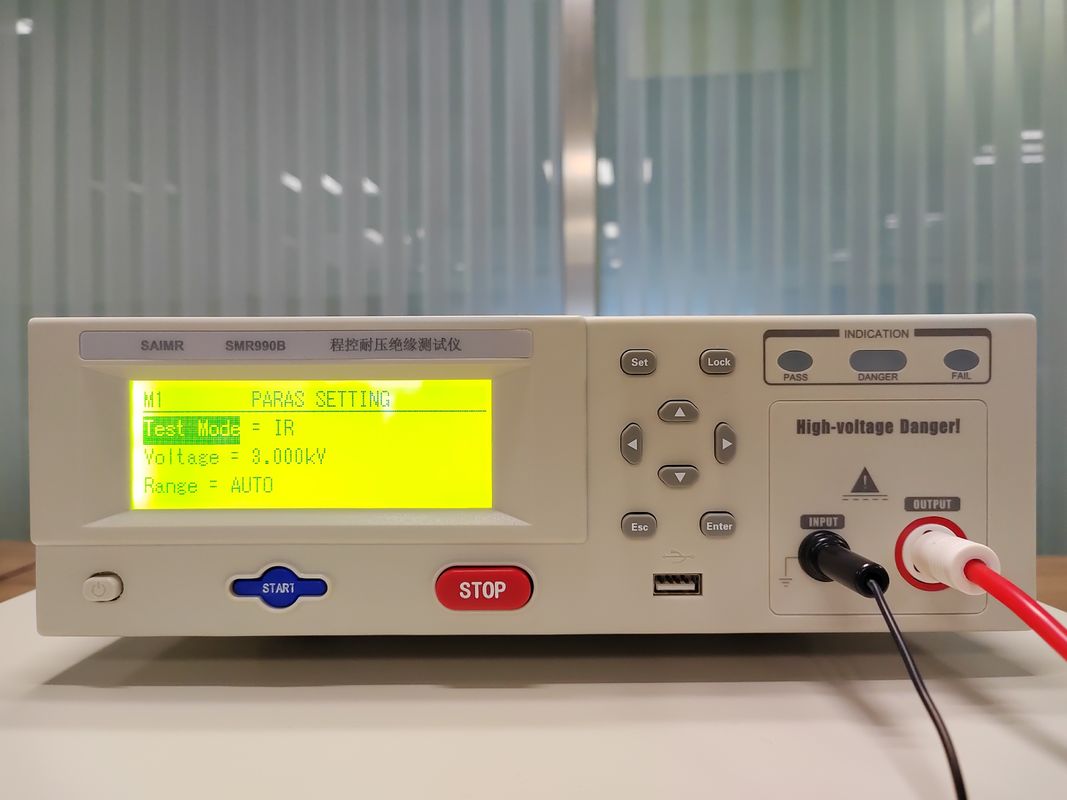 7.5kg محمول هيبوت اختبار العزل هيبوت مقاومة الجهد اختبار مع وظيفة الكشف عن القوس المستوى 1-9