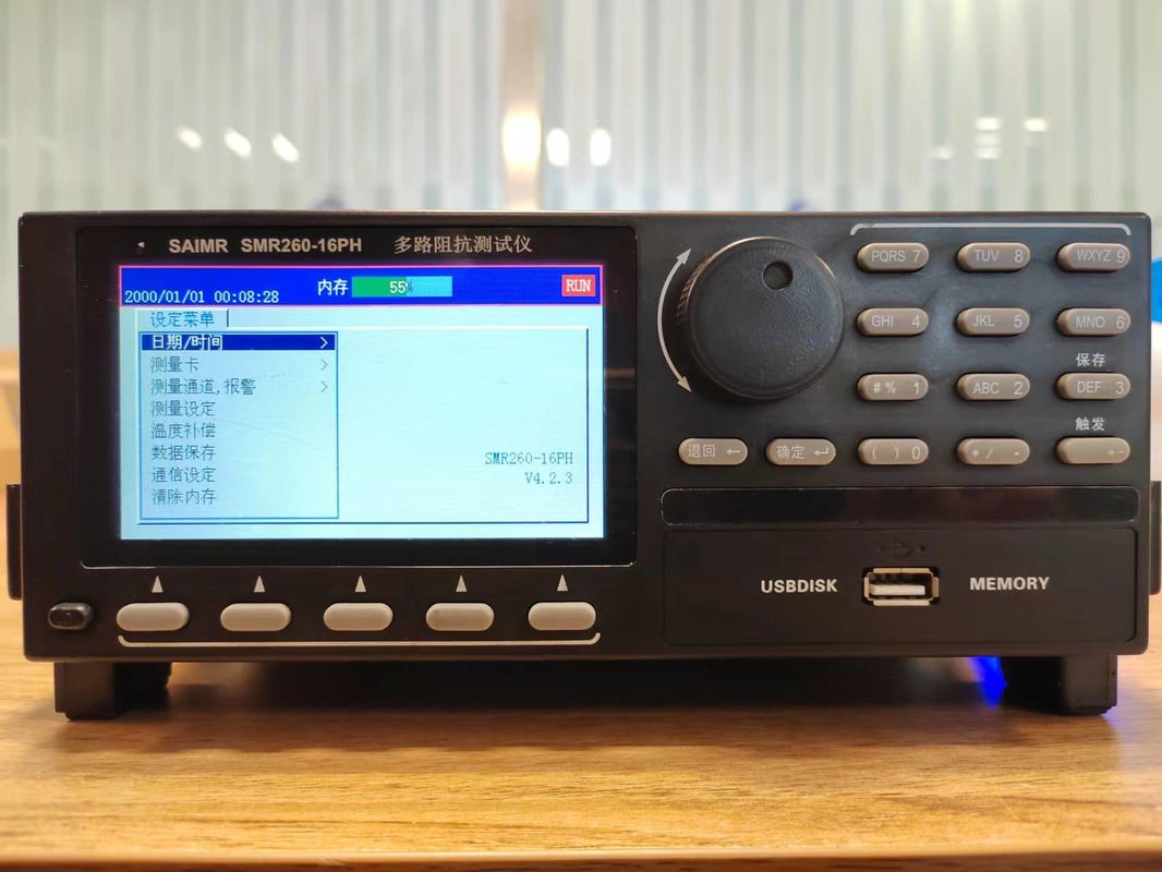 RS232 DC المقاومة اختبار بطارية السيارة الجهد اختبار OEM ODM